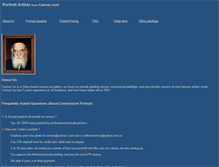 Tablet Screenshot of portrait-commission.canvaz.com
